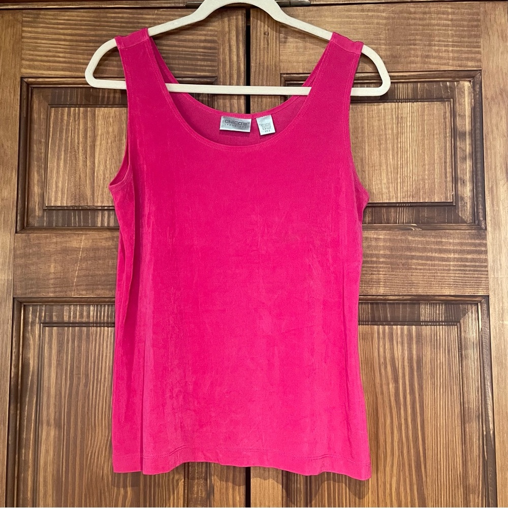 Chico's Fuchsia Pink Tank Top